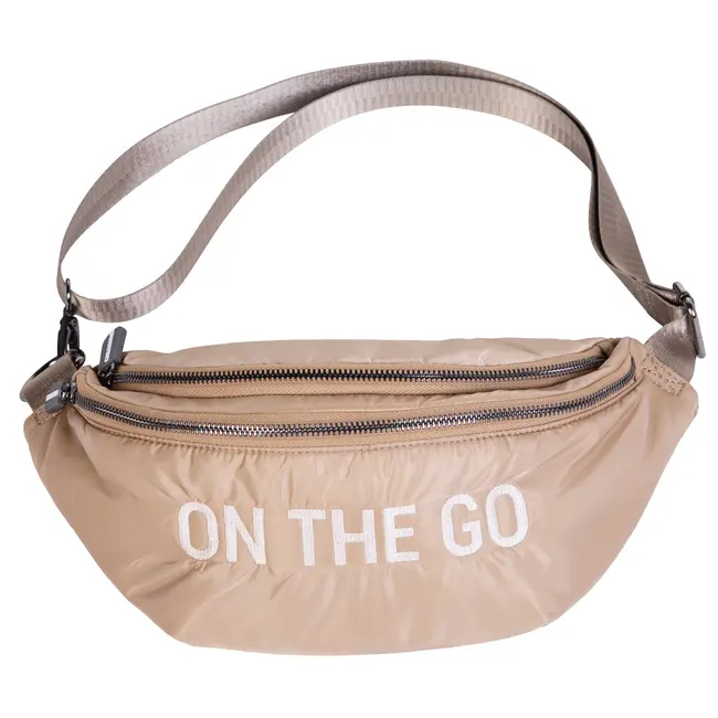 Geanta matlasata Childhome Banana On The Go Bej ERFCH-CWBANAPBE