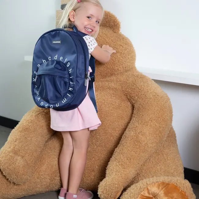 Ghiozdan Childhome ABC 29x12x38 cm Bleumarin ERFCH-CWKIDSBNA