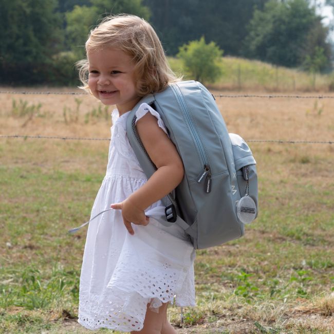 Ghiozdan Childhome ABC 29x12x38 cm Gri ERFCH-CWKIDSBGR