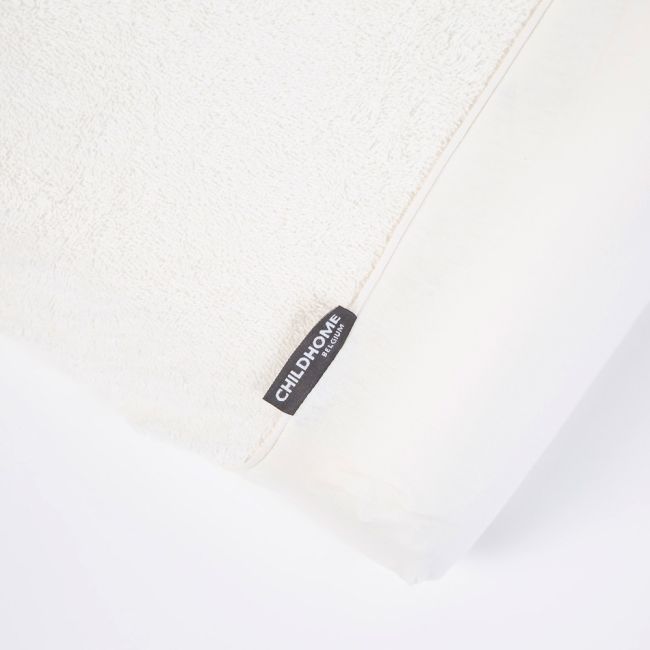 Husa saltea de infasat Childhome Jerse/Frotir Buline ERFCH-CCCOTWHGD