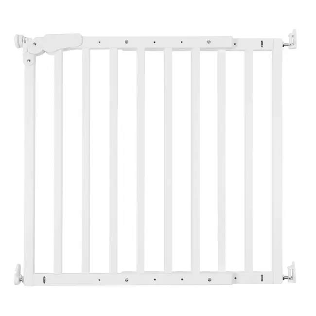 Poarta de siguranta lemn Childhome Maestro 73.5-104 cm Alb ERFCH-VHMAEW