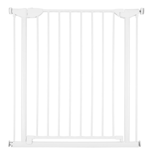 Poarta de siguranta metal Childhome Eltra Doorgate Pressure 75-81 cm, Alb ERFCH-VHELTW