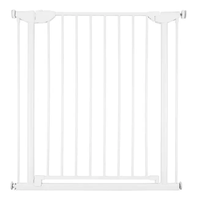 Poarta de siguranta metal Childhome Eltra Doorgate Pressure 75-81 cm, Alb ERFCH-VHELTW