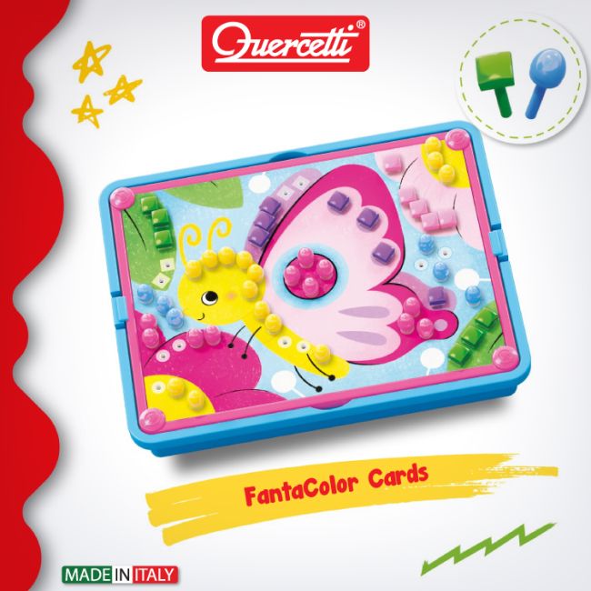 Quercetti FantaColor Cards Natura ERFQ00861