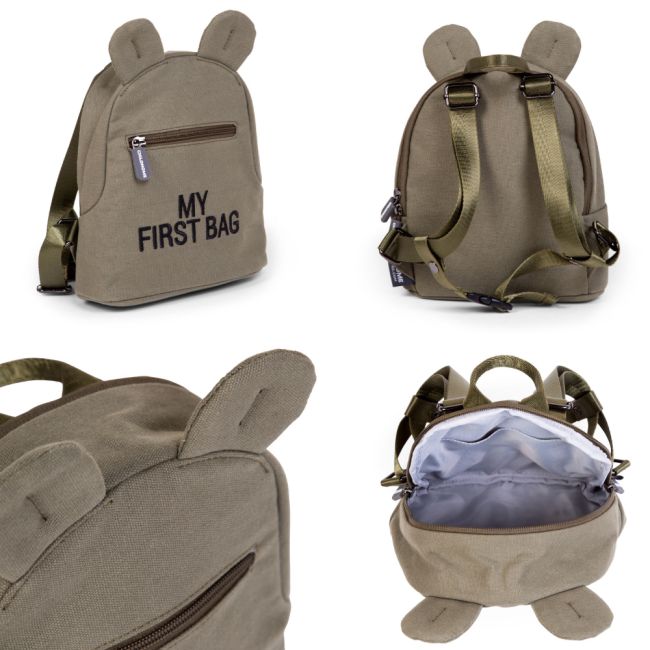 Rucsac pentru copii Childhome My First Bag Kaki ERFCH-CWKIDBKA