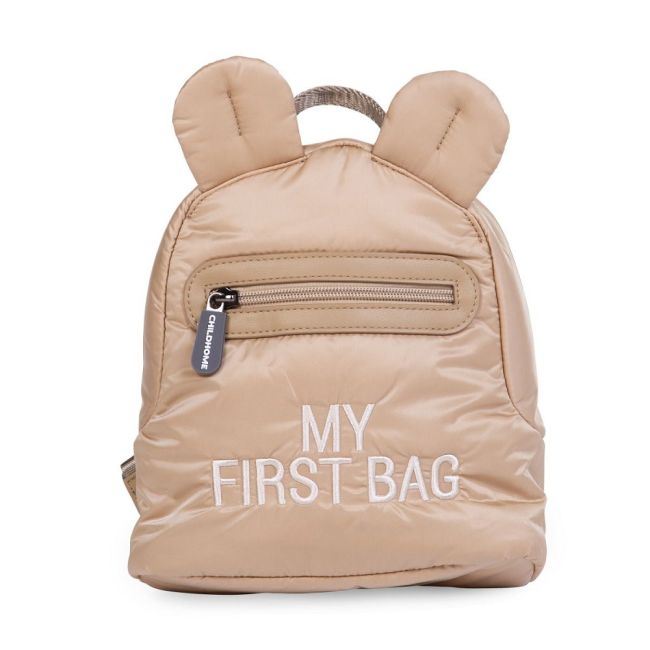 Rucsac pentru copii matlasat Childhome My First Bag Bej ERFCH-CWKIDBPBE