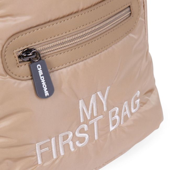 Rucsac pentru copii matlasat Childhome My First Bag Bej ERFCH-CWKIDBPBE