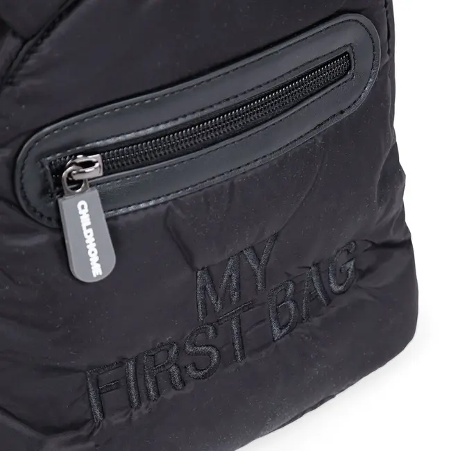 Rucsac pentru copii matlasat Childhome My First Bag Negru ERFCH-CWKIDBPBL