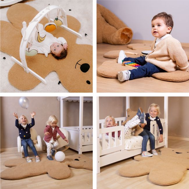 Salteluta de joaca Childhome 150 cm, Teddy ERFCH-CCPM150TB