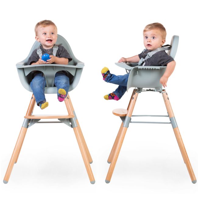 Scaun de masa reglabil in inaltime Childhome Evolu 2 Natural/Menta ERFCH-CHEVOCHMI
