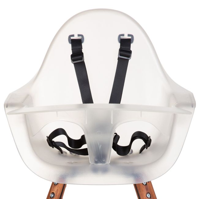 Scaun de masa reglabil in inaltime Childhome Evolu 2 Natural inchis/Alb transparent ERFCH-CHEVOCHFR