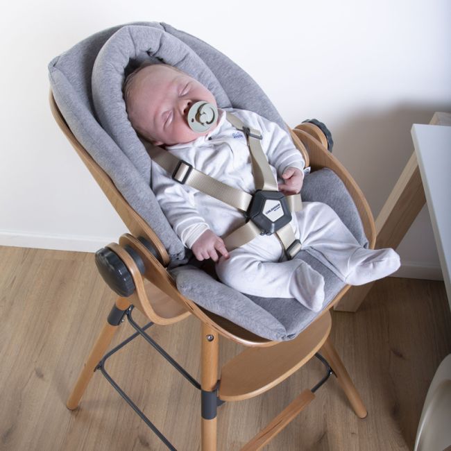 Sezut nou-nascut pentru scaun de masa Childhome Evolu 2/Evolu One.80, Natural/Antracit ERFCH-CHEVONBNANT