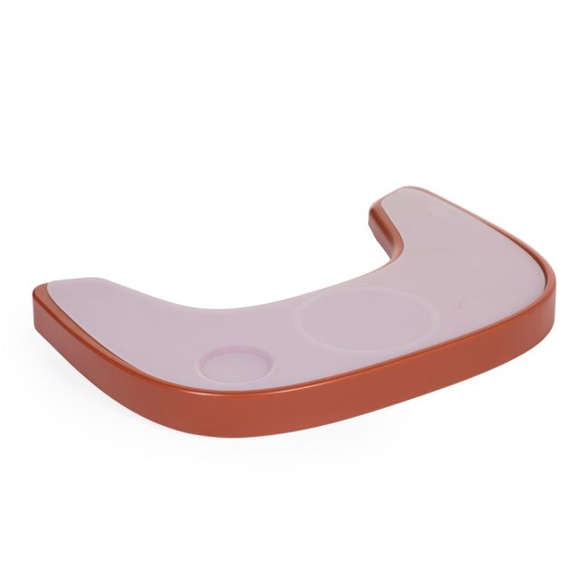 Tavita scaun de masa Childhome Evolu + Protectie din silicon, Ruginiu ERFCH-CHEVOTSRU