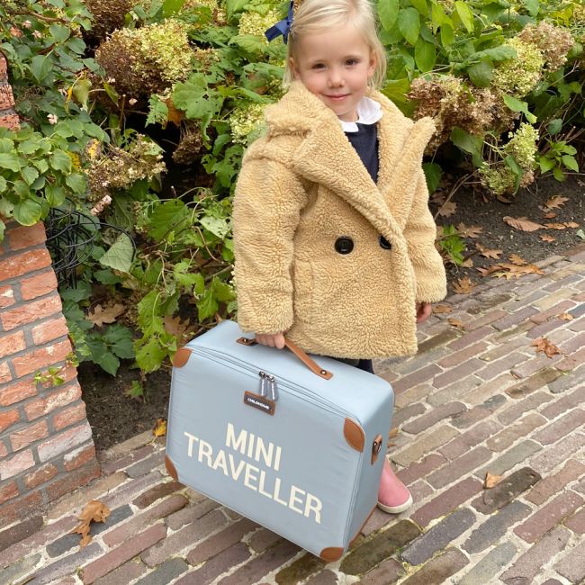 Valiza pentru copii Childhome Mini Traveller Gri ERFCH-CWSCKGR
