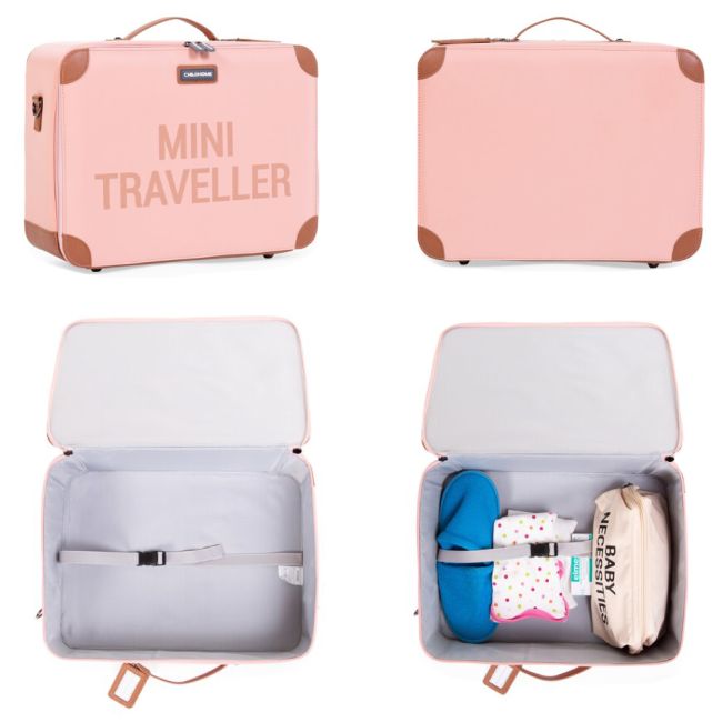 Valiza pentru copii Childhome Mini Traveller Roz ERFCH-CWSCKPC