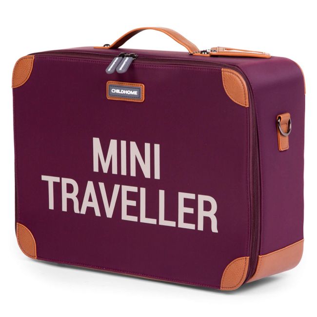 Valiza pentru copii Childhome Mini Traveller Visiniu ERFCH-CWSCKAU