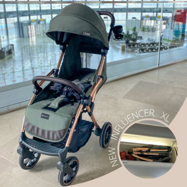 Carucior Leclerc Influencer XL Black Brown ERFL-LEC10011