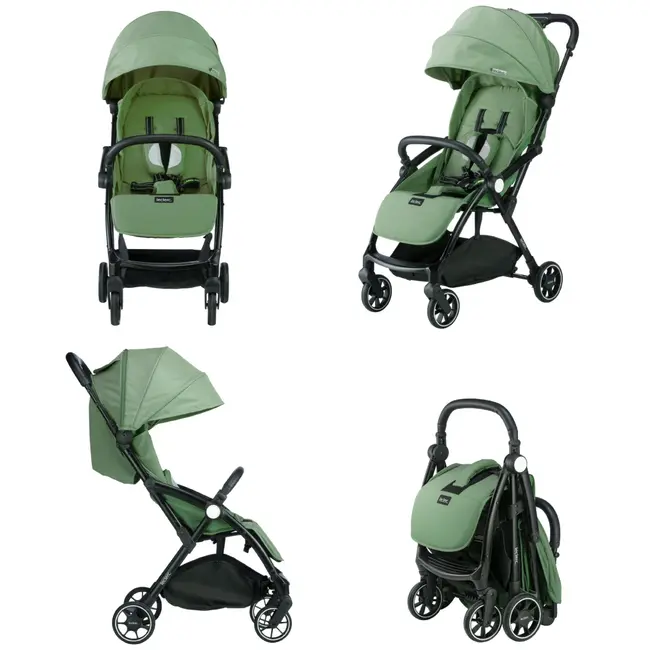Carucior Leclerc Magic Fold Plus 2 in 1 Green ERFL-LEC25974-2-IN-1