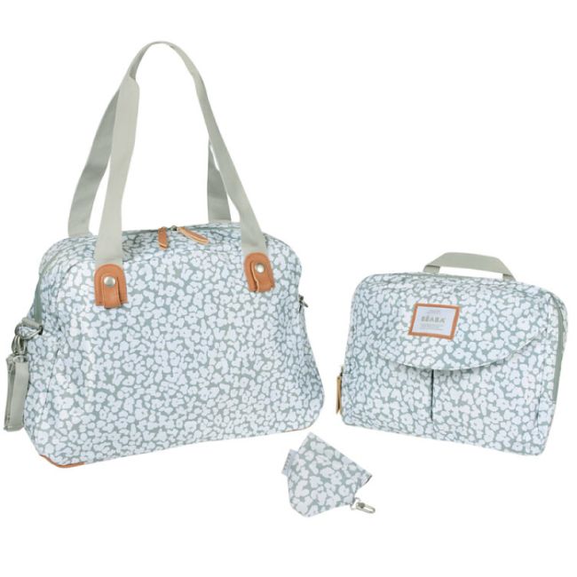 Geanta de infasat Beaba Geneva II Cherry Blossom ERFB940259
