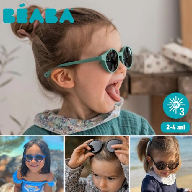 Ochelari de soare Beaba 2-4 ani Poppy Red ERFB930312