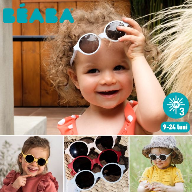 Ochelari de soare Beaba 9-24 luni Chalk Pink ERFB930305