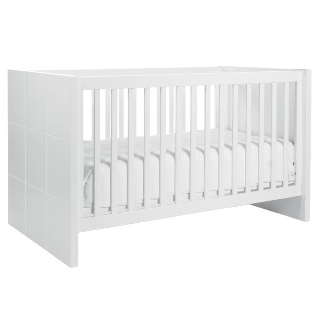 Patut Childhome Quadro White 70x140 cm, MDF Alb ERFCH-B140QN