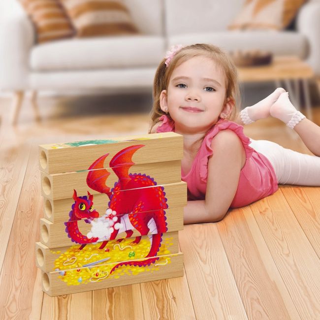 Quercetti Four Puzzle Animale Fantastice Bio ERFQ80710
