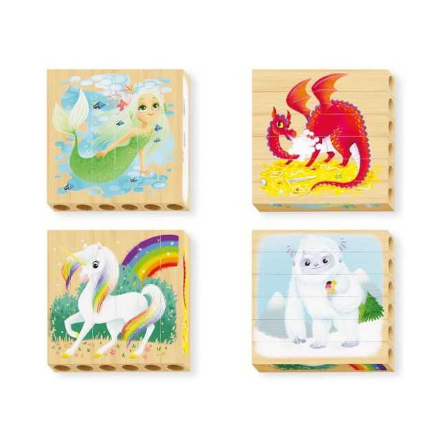 Quercetti Four Puzzle Animale Fantastice Bio ERFQ80710
