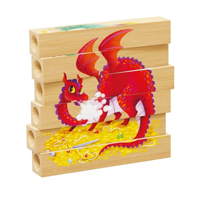 Quercetti Four Puzzle Animale Fantastice Bio ERFQ80710