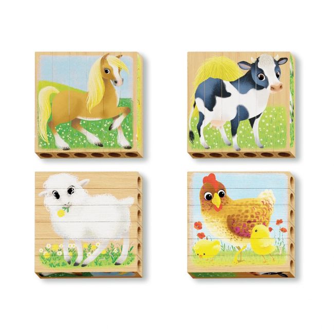 Quercetti Four Puzzle Animale Ferma Bio ERFQ80712