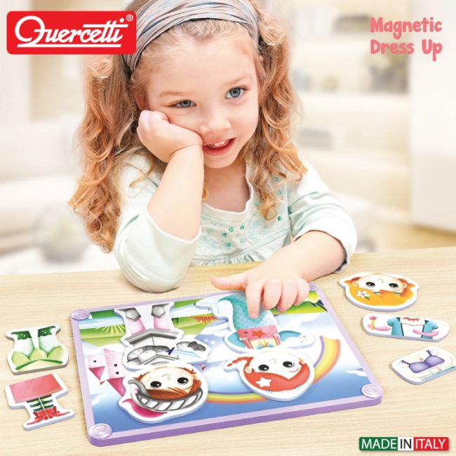 Quercetti Magnetic Dress Up Basm ERFQ04422