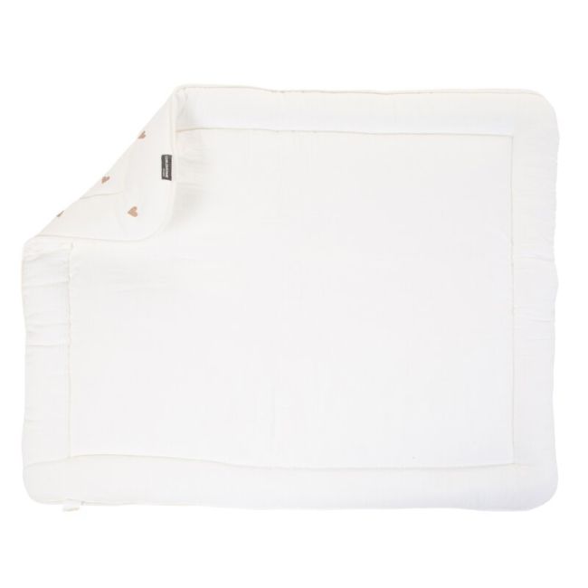 Salteluta de joaca Childhome 75x95 cm Jerse/Muselina, Inimioare ERFCH-CCPMJOH