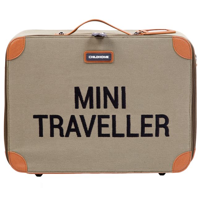Valiza pentru copii Childhome Mini Traveller Kaki ERFCH-CWSCKKA