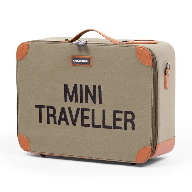 Valiza pentru copii Childhome Mini Traveller Kaki ERFCH-CWSCKKA