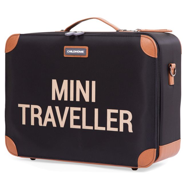 Valiza pentru copii Childhome Mini Traveller Negru ERFCH-CWSCKBLGO