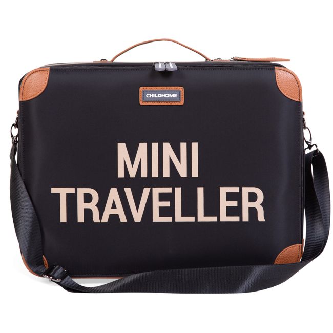 Valiza pentru copii Childhome Mini Traveller Negru ERFCH-CWSCKBLGO