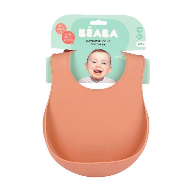 Baveta silicon Beaba Terracotta ERFB913559