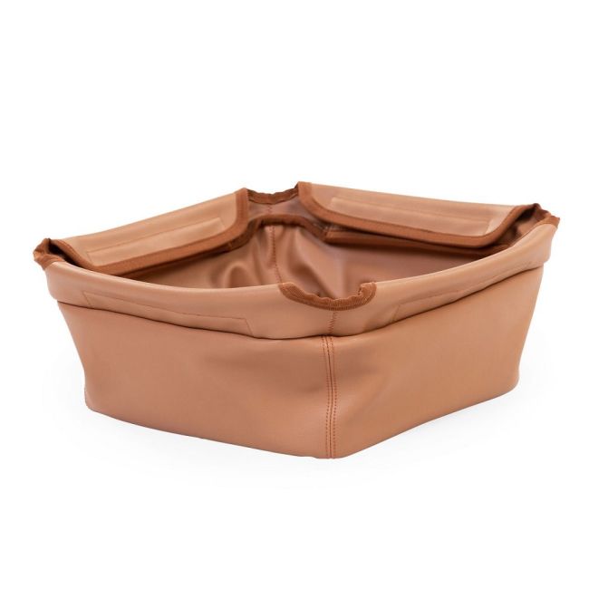 Cos accesorii pentru scaun de masa Childhome Evolu, aspect piele Maro ERFCH-CHEVOBASLB
