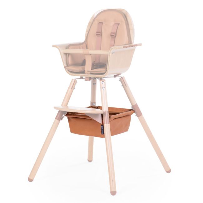 Cos accesorii pentru scaun de masa Childhome Evolu, aspect piele Maro ERFCH-CHEVOBASLB