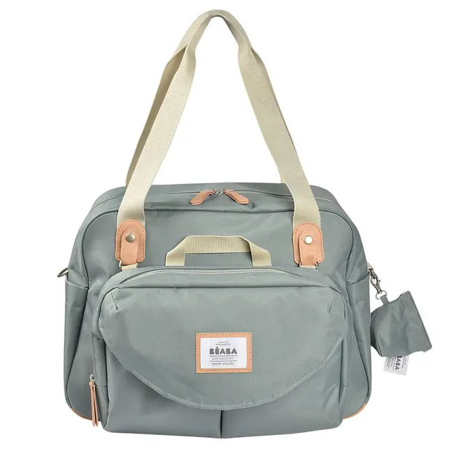 Geanta de infasat Beaba Geneva II Sage Green ERFB940271