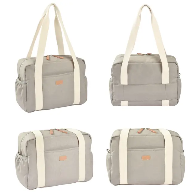 Geanta de infasat Beaba Paris Pearl Grey ERFB940295