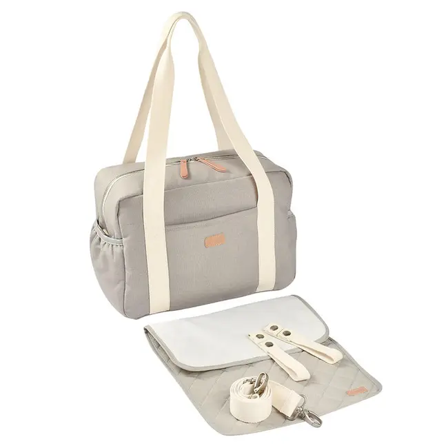 Geanta de infasat Beaba Paris Pearl Grey ERFB940295