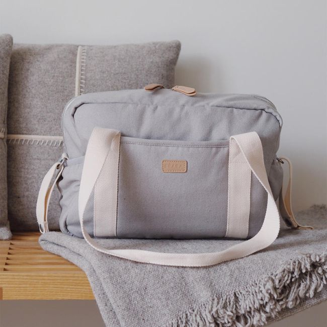 Geanta de infasat Beaba Paris Pearl Grey ERFB940295