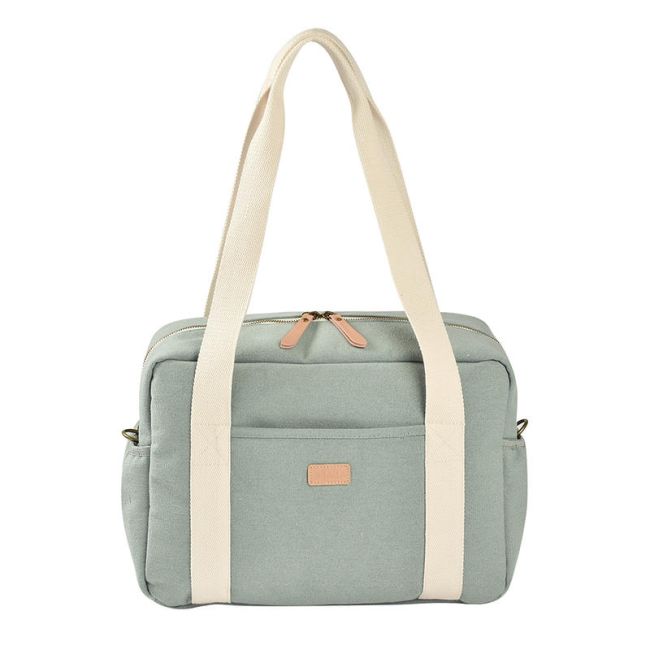 Geanta de infasat Beaba Paris Sage Green ERFB940296