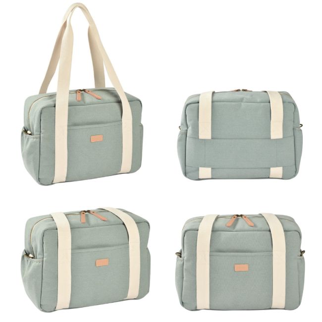 Geanta de infasat Beaba Paris Sage Green ERFB940296