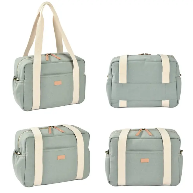 Geanta de infasat Beaba Paris Sage Green ERFB940296