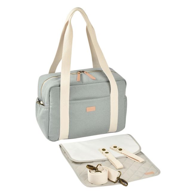 Geanta de infasat Beaba Paris Sage Green ERFB940296