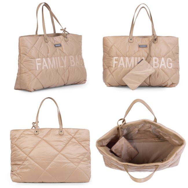 Geanta matlasata Childhome Family Bag Bej ERFCH-CWFBPBE