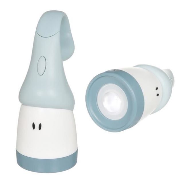 Lampa portabila 2 in 1 Beaba Pixie Torch Light Blue ERFB930300