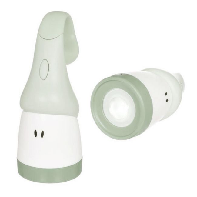 Lampa portabila 2 in 1 Beaba Pixie Torch Sage Green ERFB930333